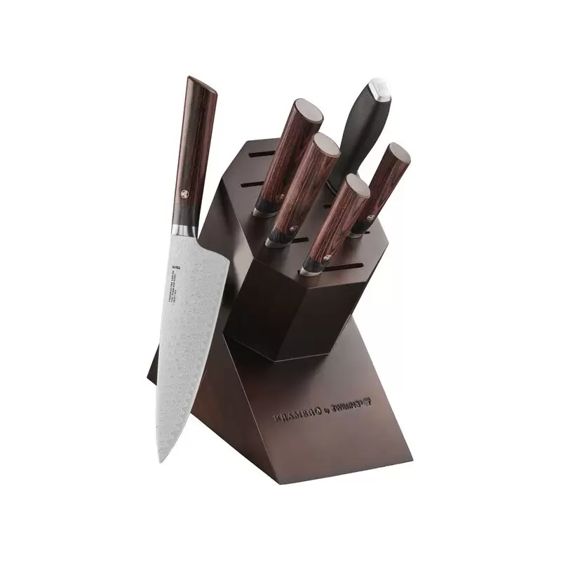 Zwilling Bob Kramer Meiji 7pc Block Set