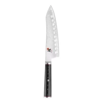 MIYABI Kaizen - 5000DP 7-inch Hollow Edge Rocking Santoku Knife