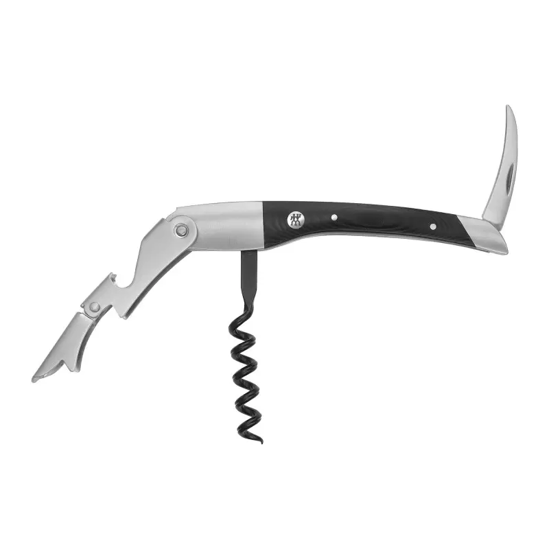 Zwilling Sommelier Classic Waiter's Corkscrew with Micarta Handle, 18/10 Stainless Steel