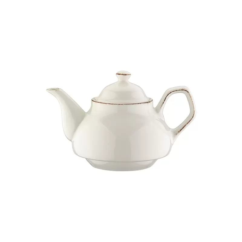 Turgla Bone China Retro dia.8" h:4" Round Decorated Porcelain Coffee/Tea Pot