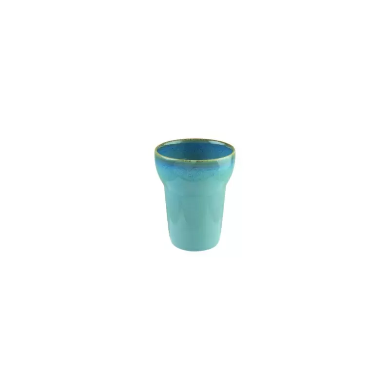 Turgla Bone China Sky dia.3.75" h:4.75" 12 oz. Round Blue Porcelain Mug