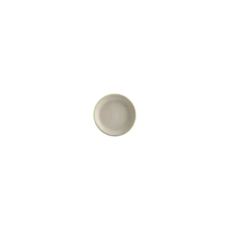 Turgla Bone China Sand dia.4" h:1" 1 oz. Round Beige Porcelain Bowl