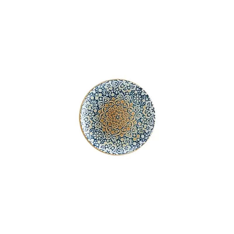 Turgla Bone China Alhambra dia.10" Round Decorated Porcelain Plate