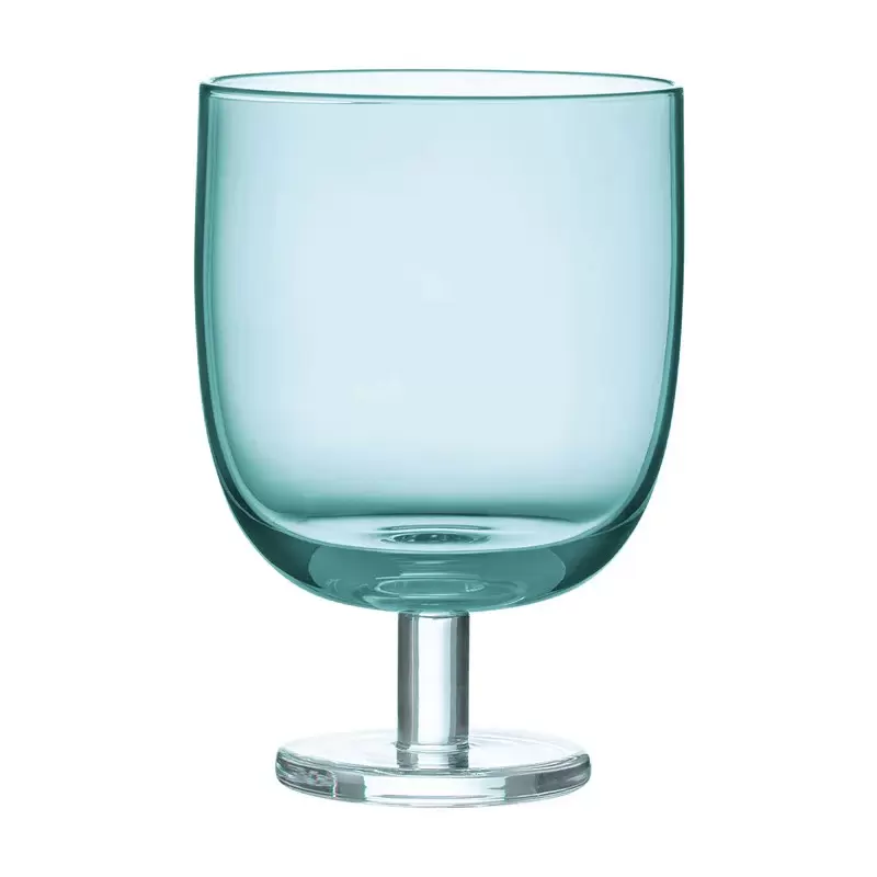 Degrenne Empileo Vert Stemmed Glass 26 cl - H11.1cm - x 7.9cm - H 4'' 3/8 x 3'' 1/8 - Set of 6