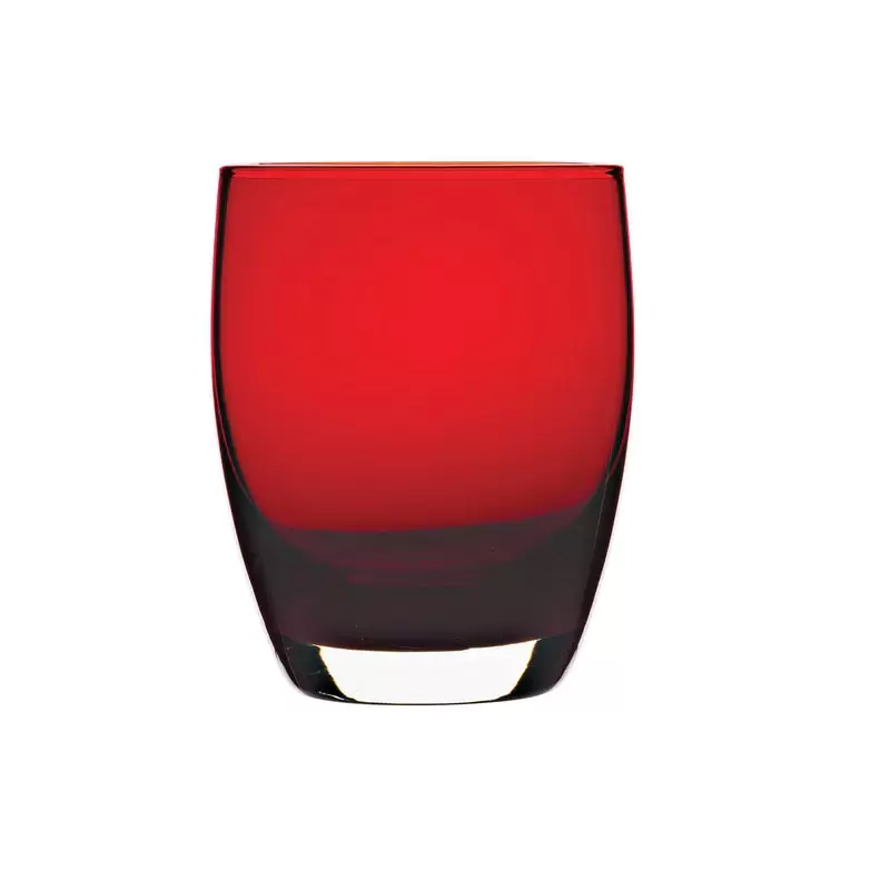 Degrenne Allegro Red Tumbler 29 cl - Ø7.2 x h 9.5 cm - Ø2'' 13/16 x h 3'' 3/4 - Set of 6