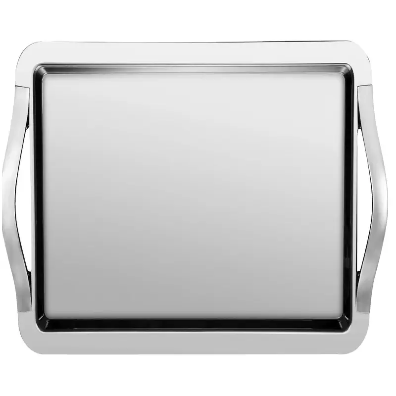 Degrenne Newport Rectangular Serving Tray With Handles 65 x 53cm (Gastronorm 2/1) - 65 x 53 cm - 25'' 9/16 x 20'' 7/8