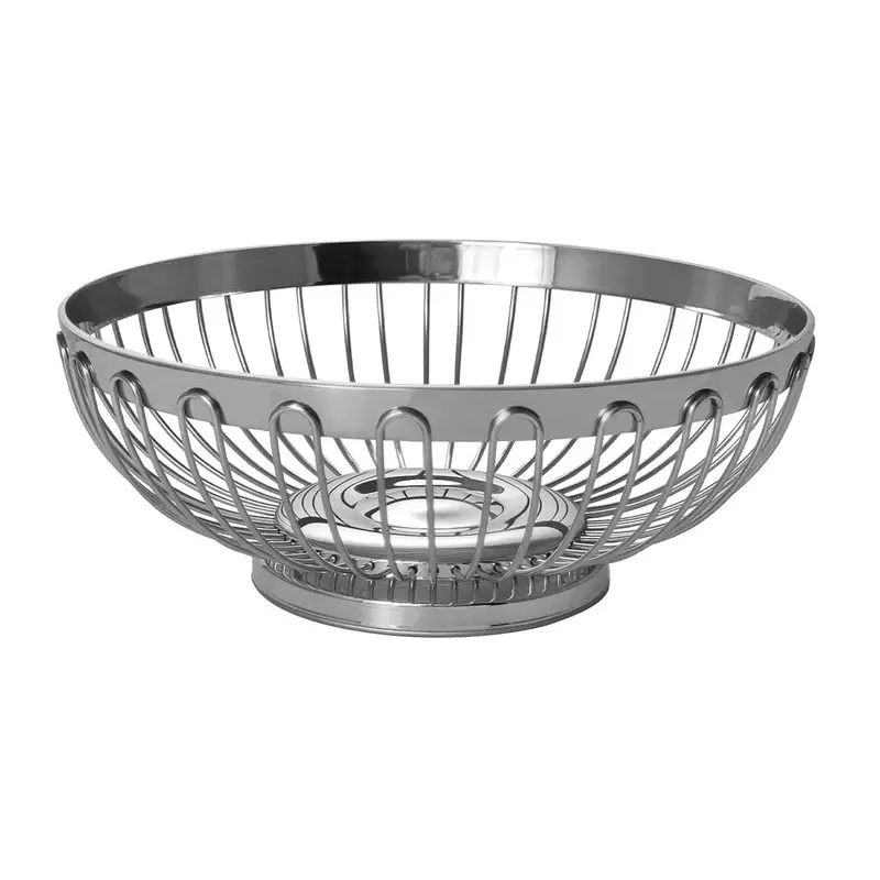 Degrenne Accessories Oval Bread Basket 24 x 17cm - Ø24 x 17 cm - - h 7.5 cm - Ø9'' 7/16 x 6'' 11/16 - h 2'' 15/16