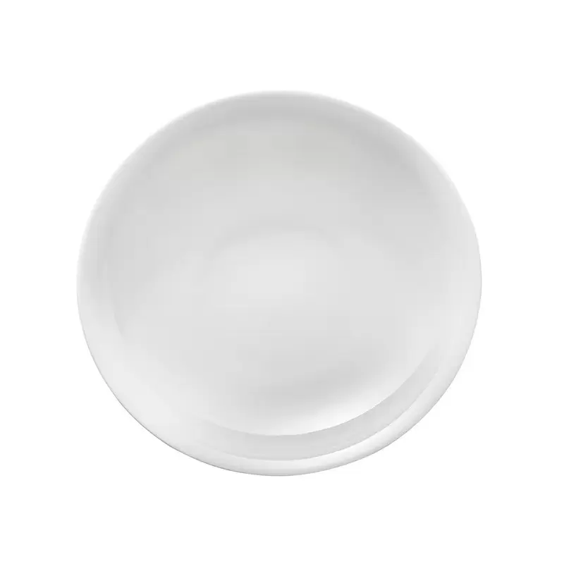 Degrenne Sd One White Shallow Coupe Bowl. Large - 25 cm - 9in 13/16 - Set of 6