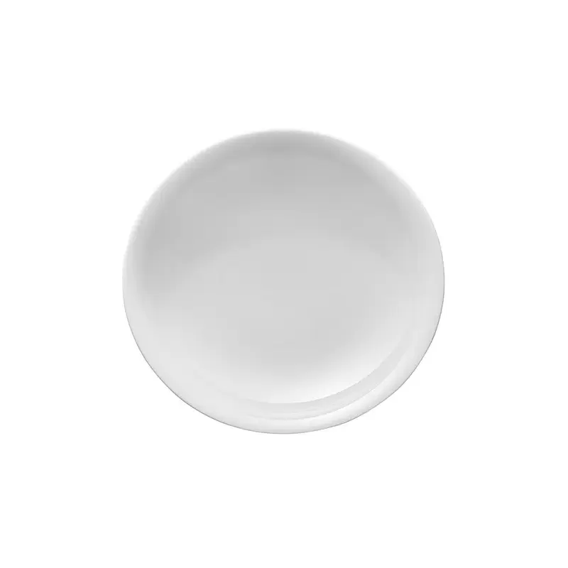 Degrenne Sd One White Shallow Coupe Bowl. Medium - 19 cm - 7''1/2 - Set of 6