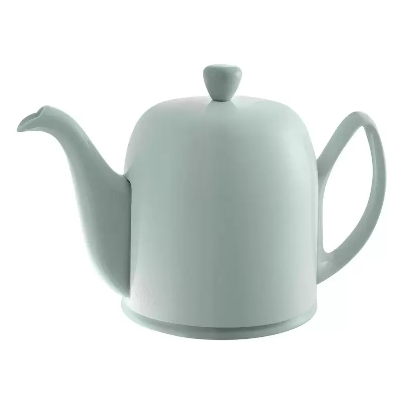 Degrenne Salam Monochrome Vert Amande - Almond Green Tea Pot 6 Cups Monochrome Almond Green - h 5''3/16 - 100 cl - 33 oz 13/16