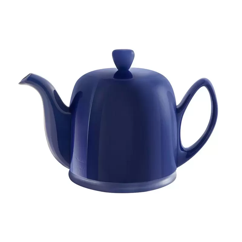 Degrenne Salam Monochrome Bleue - Blue Tea Pot 4 Cups Monochrome Blue - h11.1 cm - h 4''3/8 - 70 cl - 23oz 11/16