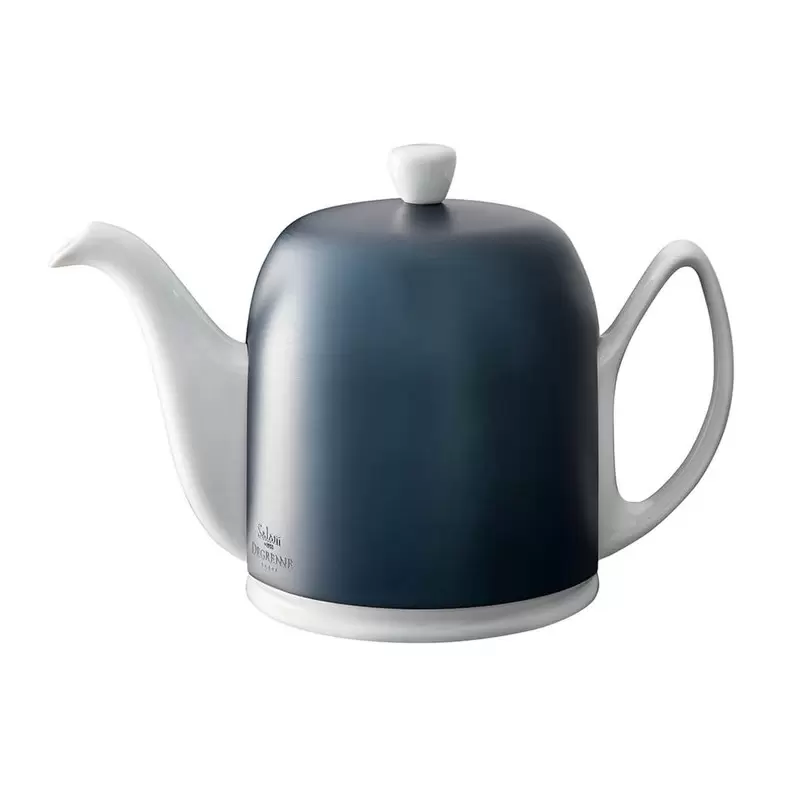 Degrenne Salam Color Cobalt Salam Tea Pot 6 Cups with Cobalt Color Lid - h13.1 cm - h 5''3/16 - 100cl - 33 oz 13/16