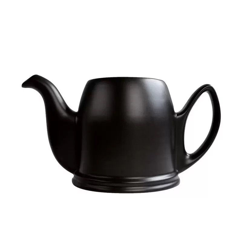 Degrenne Salam Mat Black Tea Pot 2 Cups Without Lid - h8.2 cm - h 3 in1/4 - 35cl - 11 oz 1316