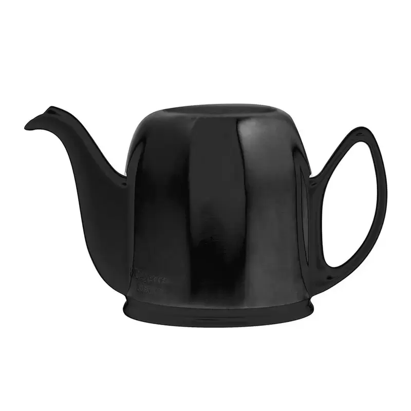 Degrenne Salam Mat Black Tea Pot 6 Cups Without Lid - h13.1 cm - h 5''3/16 - 100cl - 33 oz 13/16