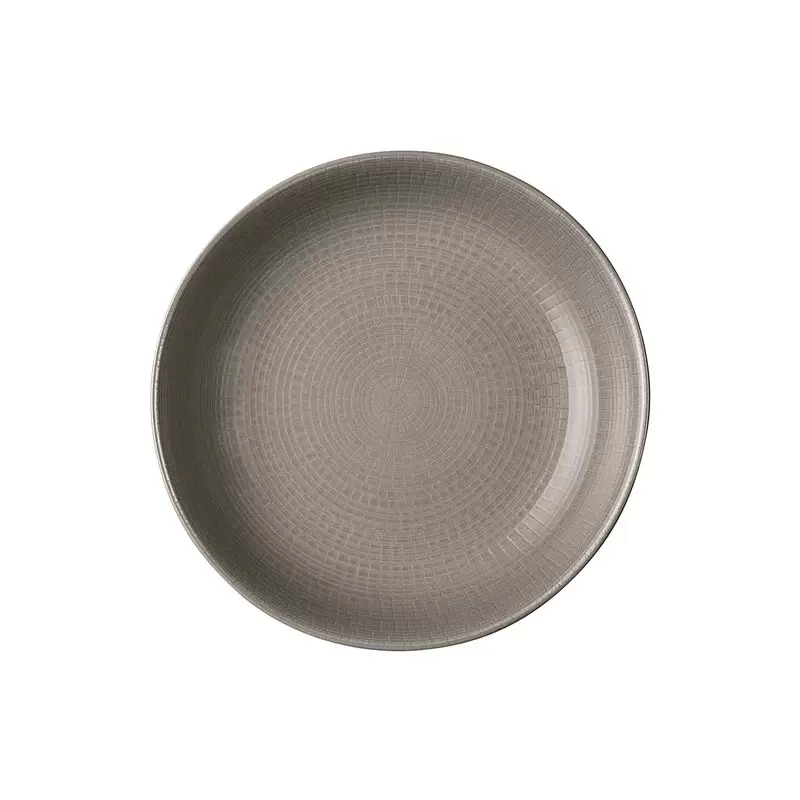 Degrenne Modulo Nature Terre D'Ombre Round Salad/Cereal Plate - 21 cm - 8''1/4 - Set of 6