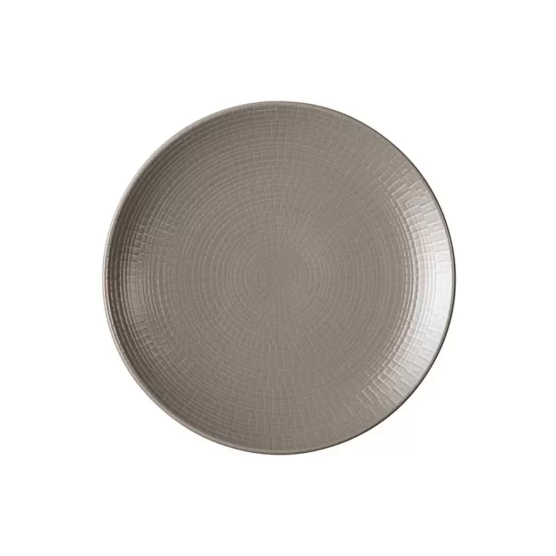 Degrenne Modulo Nature Terre D'Ombre Round Desert/Salad Plate. Coupe - 21 cm - 8''1/4 - Set of 6