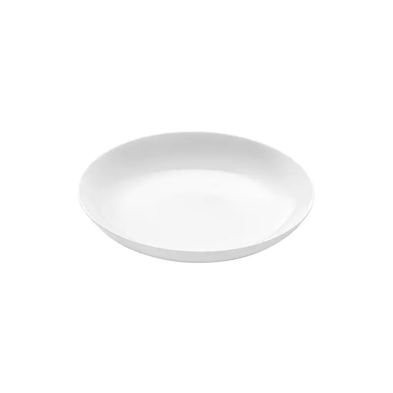 Degrenne Modulo White Round Shallow Bowl - 20 cm - 7''7/8 - Set of 6