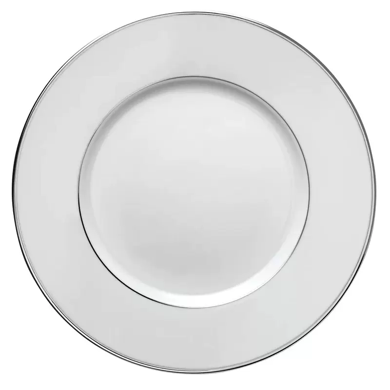 Degrenne Galon Platine Round Presentation Plate 32 cm - 12''5/8 - Set of 3