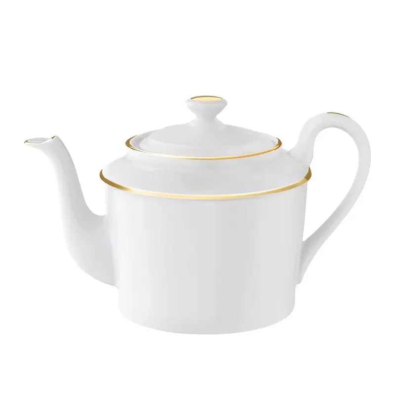 Degrenne Galon Or Tea Pot 1 Liter - H 15.7 x Ø12.4 cm - 6in 7/8 x Ø 4in 7/8 - 1 litre - 33oz 13/16