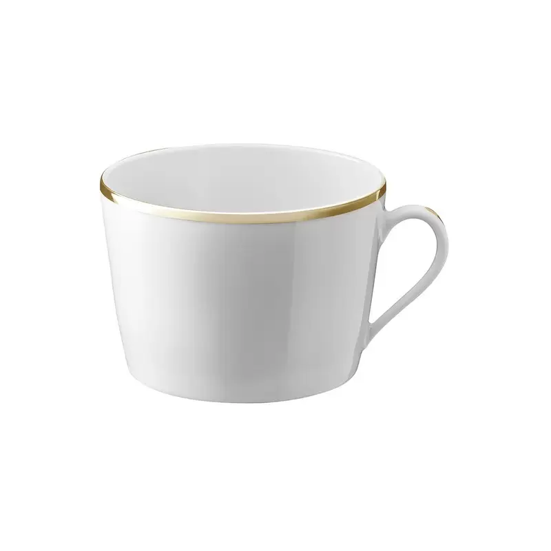 Degrenne Galon Or Breakfast Cup 40 cl - H 7.1 cm x Ø10.3 cm - 2in 13/16 x Ø 4in 1/16 - 40cl - 13 oz 1/2 - Set of 6