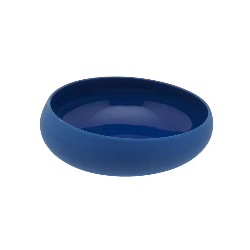 Degrenne Cocottes Blue Slanted Rim Bowl 16 cm 100 cl - 16 cm & - 6''5/16 - 100cl - 33 oz 13/16