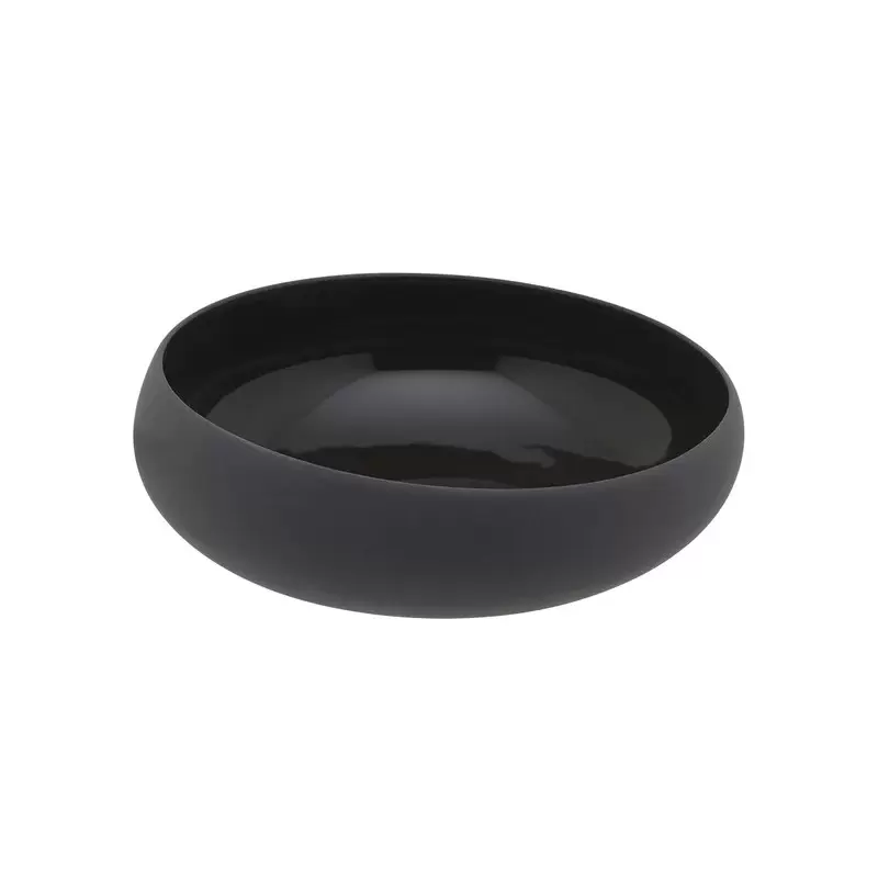 Degrenne Cocottes Carbone Black Slanted Rim Bowl 16 cm 100 cl - 16 cm & - 6''5/16 - 100cl - 33 oz 13/16