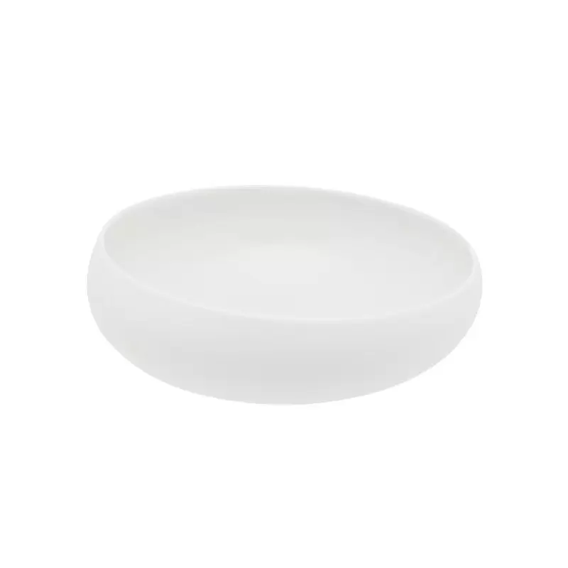 Degrenne Cocottes White Slanted Rim Bowl 16 cm 100 cl - 16 cm & - 6''5/16 - 100cl - 33 oz 13/16