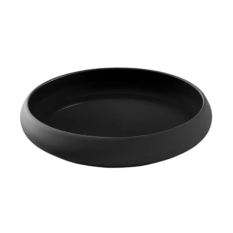 Degrenne Cocotte & Gourmet Black Large Casserole Plate 22 cm 100 cl - 22 cm - 8''11/16 - 100cl - 33 oz 13/16