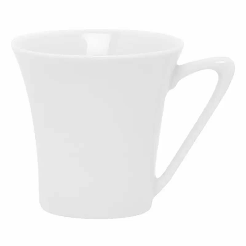 Degrenne Boreal Satin White Coffee Cup 9 cl - 9cl - 3 oz 1/16 - Set of 6