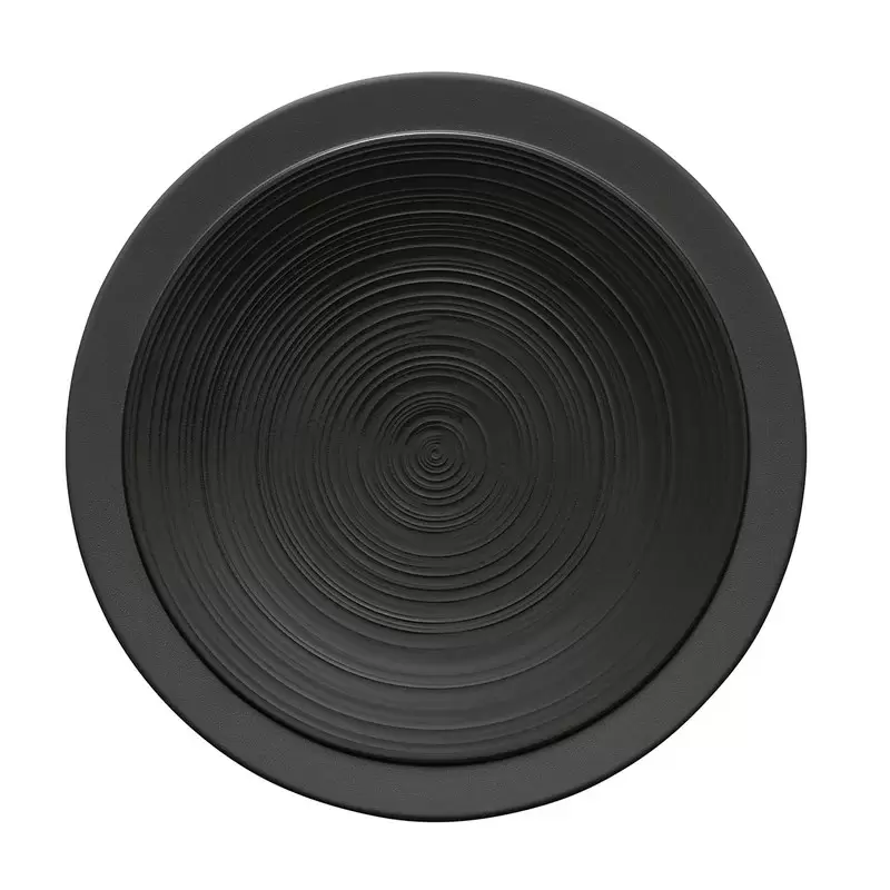 Degrenne Bahia Onyx Round Dinner Plate 26 cm - 10''1/4 - Set of 6