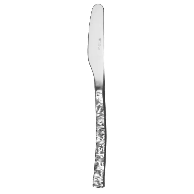 Degrenne Astree Ciselee Stainless Steel Butter Knife Solid Handle - 194 mm - 7'' 5/8