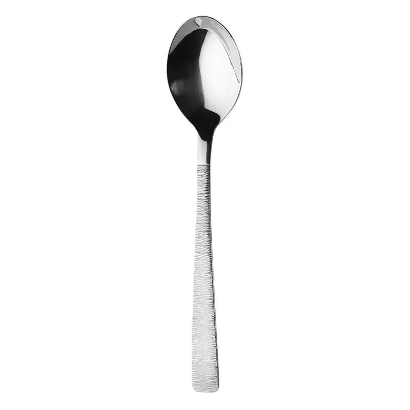 Degrenne Astree Ciselee Stainless Steel Coffee Spoon - 141 mm - 5'' 9/16