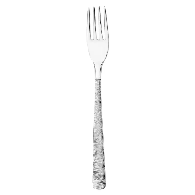 Degrenne Astree Ciselee Stainless Steel Dessert Fork - 186 mm - 7'' 5/16