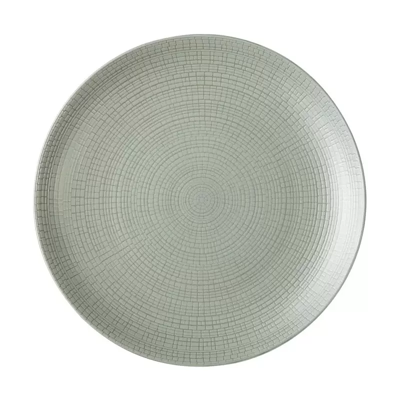 Degrenne Modulo Nature Jade Round Dinner Plate 28 cm - 11 in - Set of 6