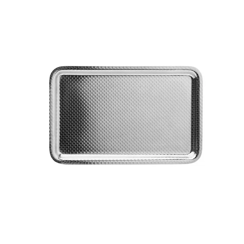 Degrenne Newport Cubique Rectangular Serving Tray Without Handles 22 x 14cm - 22 x 14 cm - 8'' 11/16 x 5'' 1/2