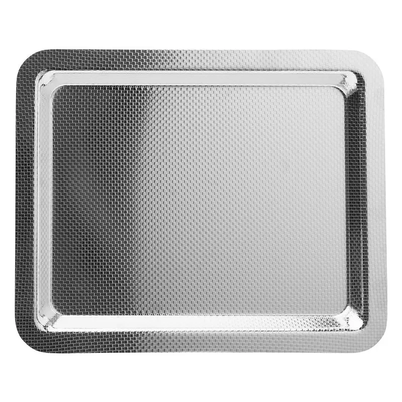 Degrenne Newport Cubique Rectangular Serving Tray Without Handles 32,5 x 26,5cm (Gastronorm 1/2) - 32.5 x 26.5 cm - 12'' 13/16 x