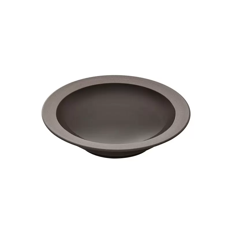 Degrenne Bahia Basalte Round Deep Plate 20 cm - 7''7/8 - Set of 6