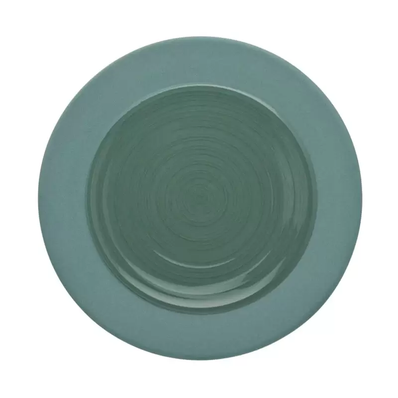 Degrenne Bahia Argile Verte Round Bread And Butter Plate 14 cm - 5''1/2 - Set of 6