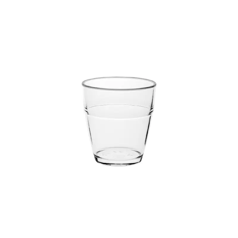 PacknWood Clear Cupoly Reusable Stackable Tritan Glass - 8.1Oz Diam.3.24'' H:2.91'' - 120Pcs - 120 pcs