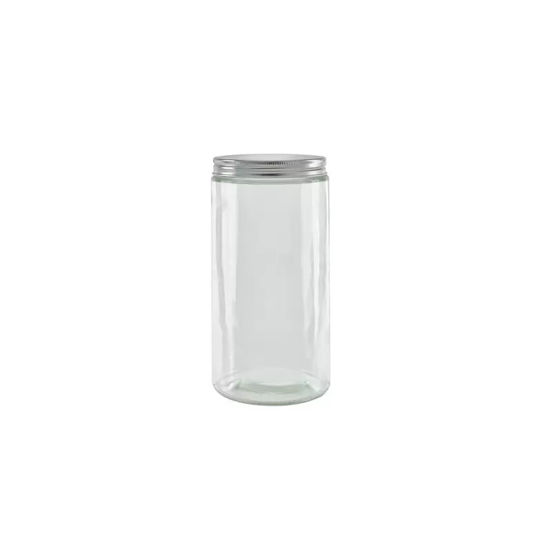 PacknWood Round Jar Glass With Cap - H:5.91'' - 30 pcs