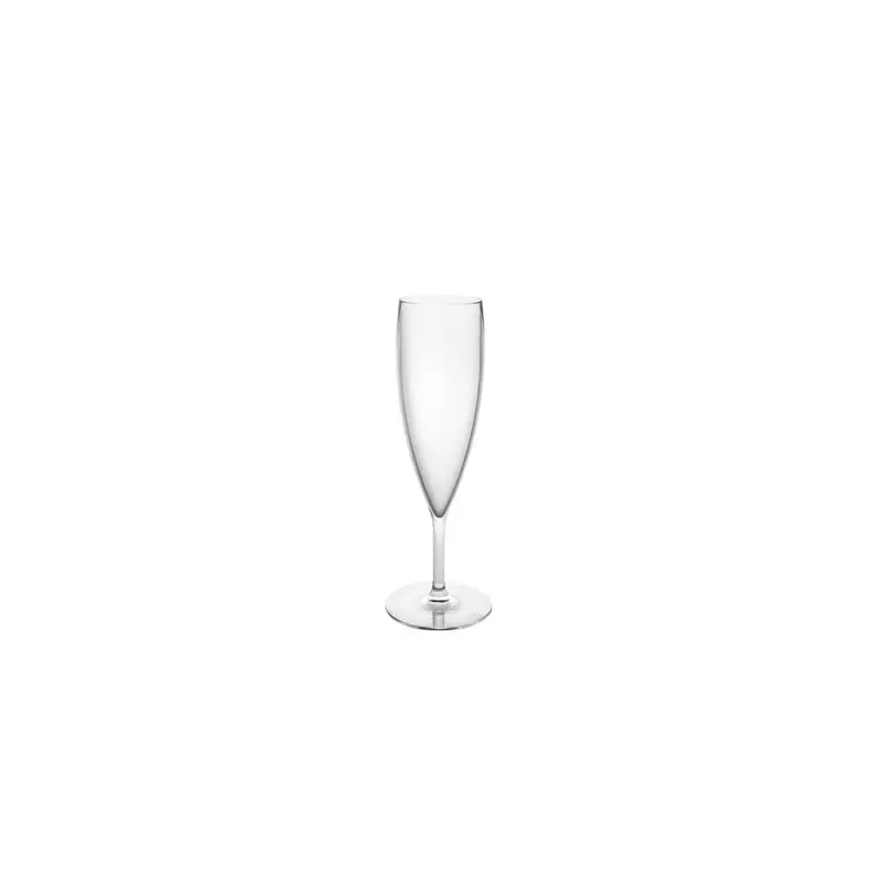 PacknWood Clear Cupoly Tritan Champagne Flute - 5.4Oz H:7.67'' Diam.2.67'' - 58Pcs - 58 pcs