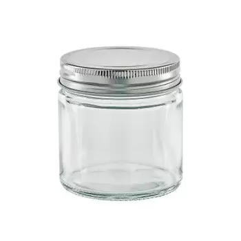 PacknWood Round Jar Glass With Cap - H:11.81'' - 80 pcs