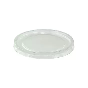 PacknWood Clear Pet Lid - Diam.4.5'' - 1000 pcs