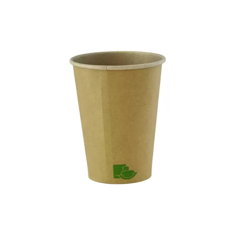 PacknWood Zen Kraft Recyclable Paper Cup - 16oz Diam.3.5'' H:5.4'' - 1000 pcs