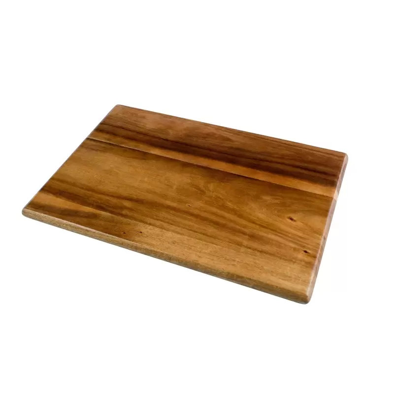 Premium Acacia Dishwasher-Safe Wood Large Serving Board - 16" x 11" - Made in USA