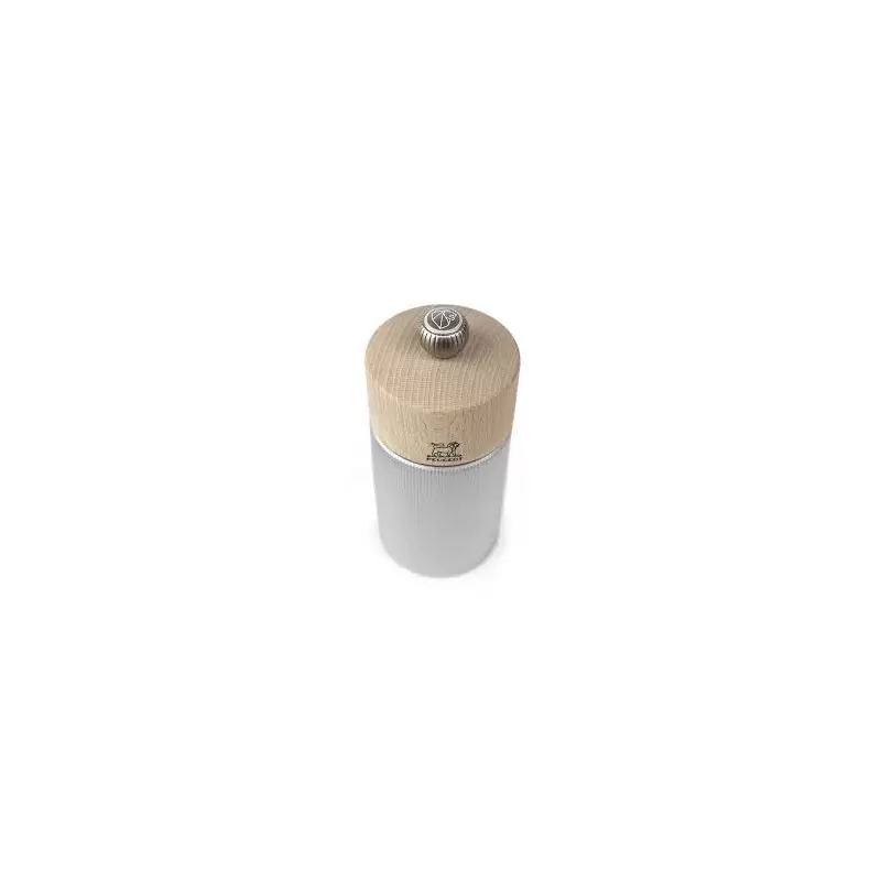 Peugeot Line Salt Mill Aluminium Naturel 18 cm