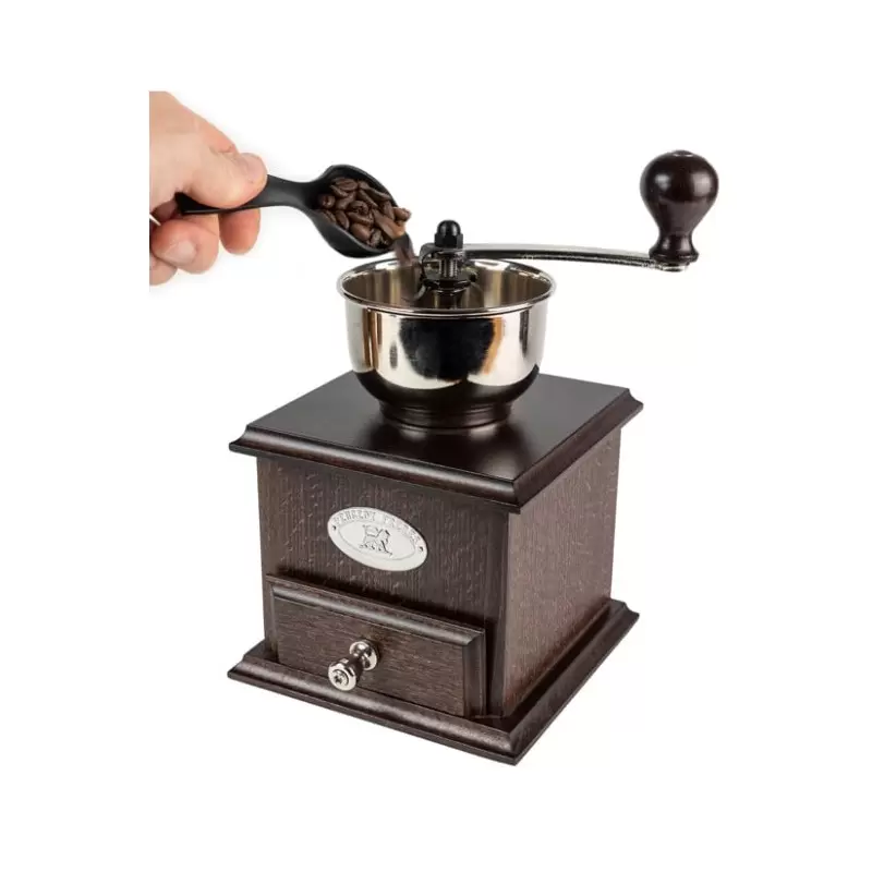 Peugeot Bresil Coffee Grinder Wood Brown 21 cm