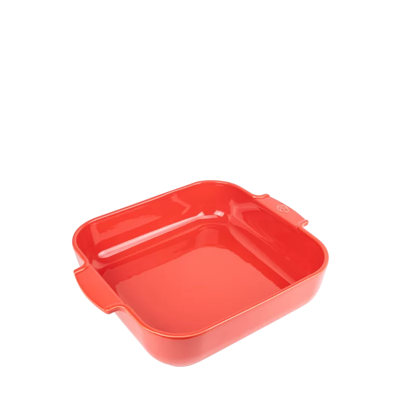 Peugeot Appolia Ceramic Square Baker Red 14 1/4''