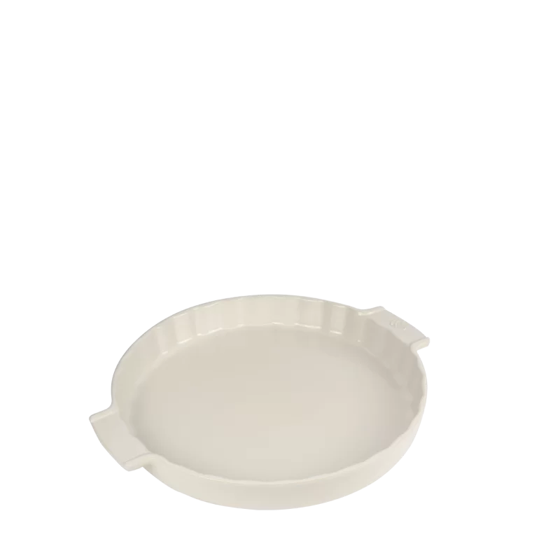 Peugeot Appolia Ceramic Tart Dish Ecru 11 - 6''