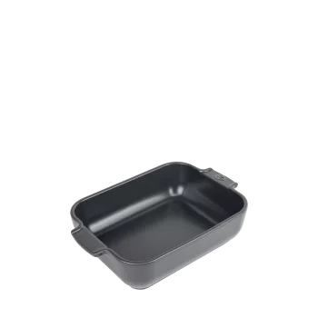 Peugeot Appolia Ceramic Rectangular Baker 10'' Slate Colour